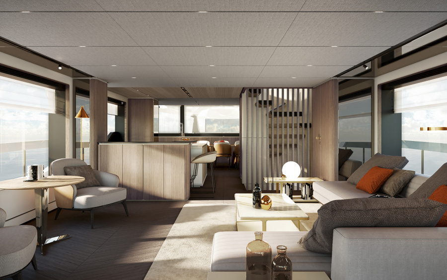 Ferretti Yachts INFYNITO 90 фото 2.9