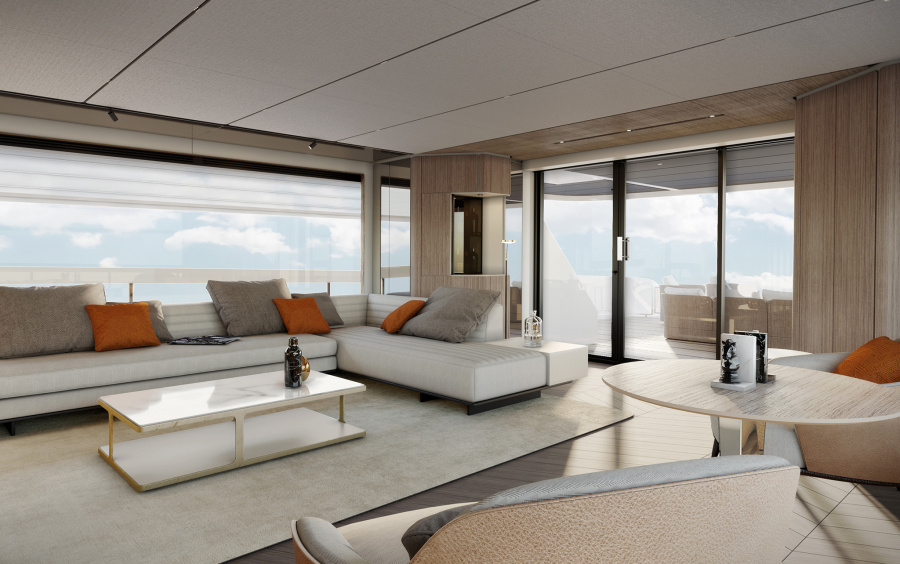 Ferretti Yachts INFYNITO 90 фото 2.1