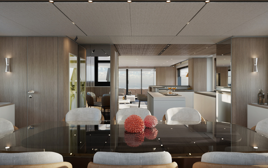 Ferretti Yachts INFYNITO 90 фото 2.3