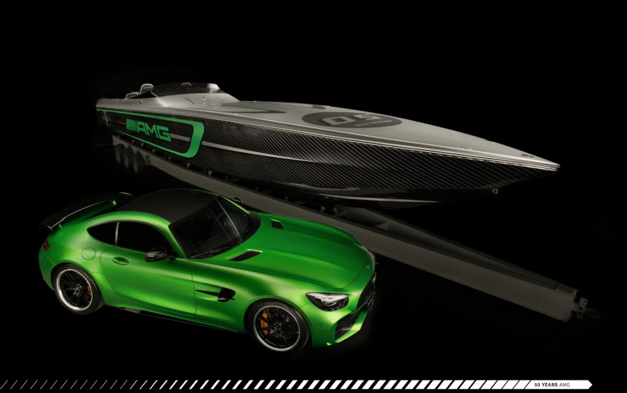 Cigarette Marauder AMG GT S - 2018 фото 1.3