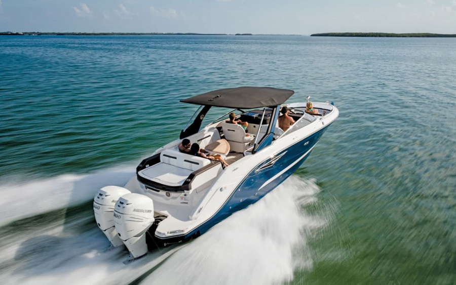 Sea Ray SLX 310 OB (Outboard) фото 1.2